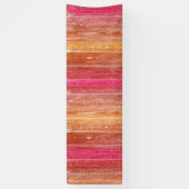 カラフル木材 横断幕 (縦)