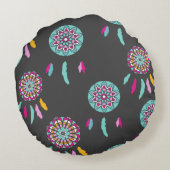 カラフル枕 ラウンドクッション (裏面)