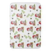 カラフル林が飛びカタツムリ バスマット (正面縦)