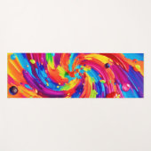 カラフル果渦 ヨガマット (正面(横))