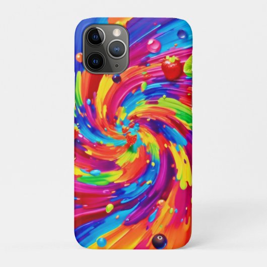 カラフル果渦 Case-Mate iPhoneケース (裏)