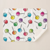 カラフル棒つきキャンデー シェルパブランケット (正面(横))