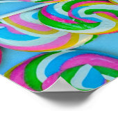 カラフル棒つきキャンデー ポスター (角)