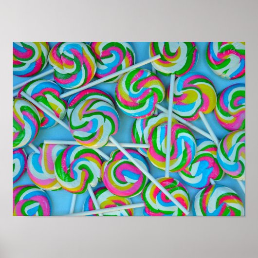 カラフル棒つきキャンデー ポスター (正面)