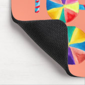 カラフル棒つきキャンデー マウスパッド (コーナー)