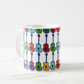 カラフル楽器 コーヒーマグカップ (正面左)