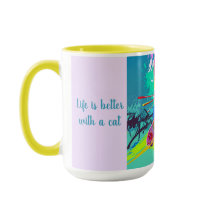 カラフル様式化された抽象芸術ポップ・アートのアートキャッカスタマイズト