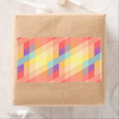 カラフル模様 ラベル (インサイチュ)