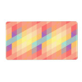 カラフル模様 ラベル (正面)