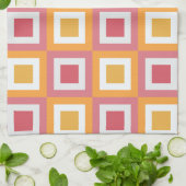 カラフル正方形 キッチンタオル (折り畳み)