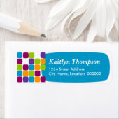 カラフル正方形 ラベル (インサイチュ)