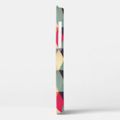 カラフル正方形、レトロ幾何学模様。 Case-Mate iPhoneケース (裏面 / 左)