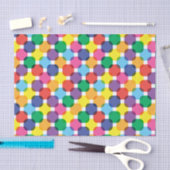 カラフル正方形 薄葉紙 (クラフト)