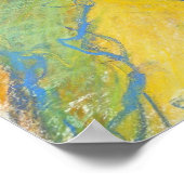 カラフル歩く姿ポスター ポスター (角)