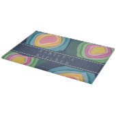 カラフル水カスタマイズ色 カッティングボード (角)