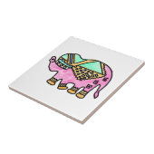 カラフル水モダン色 タイル (側面)