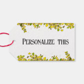 カラフル水彩本棚 ギフトタグ (裏面横)