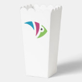 カラフル水族館フィッシュイラストレーションデザイン フェイバーボックス (裏面)