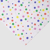 カラフル水玉模様ティッシュペーパー 薄葉紙 (詳細)