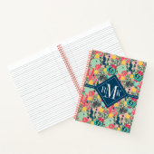 カラフル水玉模様パターン ノートブック (内部)