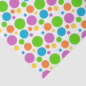 カラフル水玉模様 |カスタム誕生日 薄葉紙 (詳細)