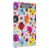 カラフル水玉模様 クリップボード (右)