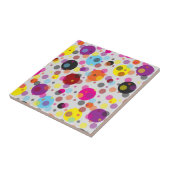 カラフル水玉模様 タイル (側面)