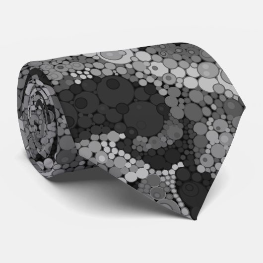 カラフル水玉模様 ネクタイ (ロール)