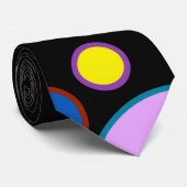 カラフル水玉模様 ネクタイ (ロール)