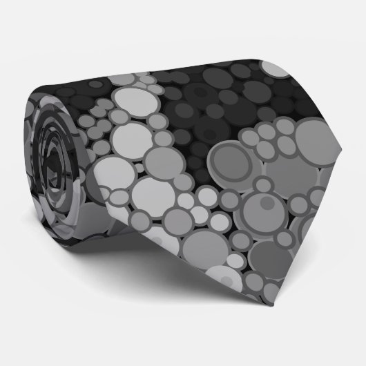 カラフル水玉模様 ネクタイ (ロール)