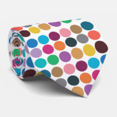 カラフル水玉模様 ネクタイ (ロール)