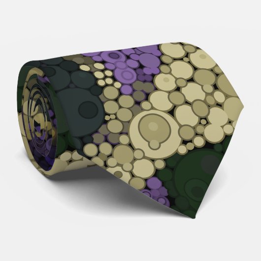 カラフル水玉模様 ネクタイ (ロール)