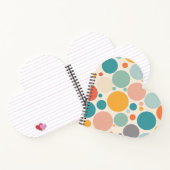 カラフル水玉模様 ノートブック (内部)