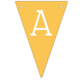 カラフル水玉模様 バンティングフラッグ (第3の旗)