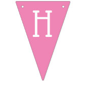 カラフル水玉模様 バンティングフラッグ (第2の旗)