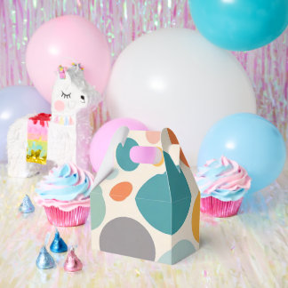 カラフル水玉模様 フェイバーボックス