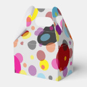 カラフル水玉模様 フェイバーボックス (裏面サイド)