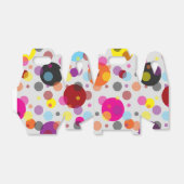 カラフル水玉模様 フェイバーボックス (折り畳みなし)