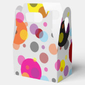 カラフル水玉模様 フェイバーボックス (オープン)