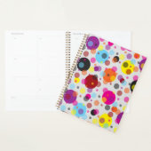 カラフル水玉模様 プランナー手帳 (ディスプレー)