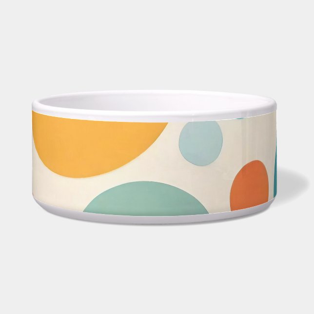 カラフル水玉模様 ボウル (正面)