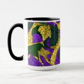 カラフル水玉模様 マグカップ (左)