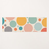 カラフル水玉模様 ヨガマット (正面(横))