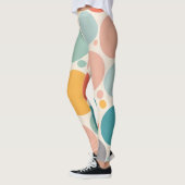 カラフル水玉模様 レギンス (左)