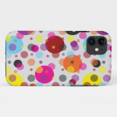 カラフル水玉模様 Case-Mate iPhoneケース (裏面(横))