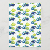 カラフル水結婚族館 メニュー (裏面)