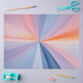 カラフル油絵を描アートティッシュペーパー 薄葉紙 (クラフト)