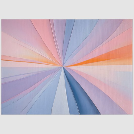 カラフル油絵を描アートティッシュペーパー 薄葉紙 (正面)