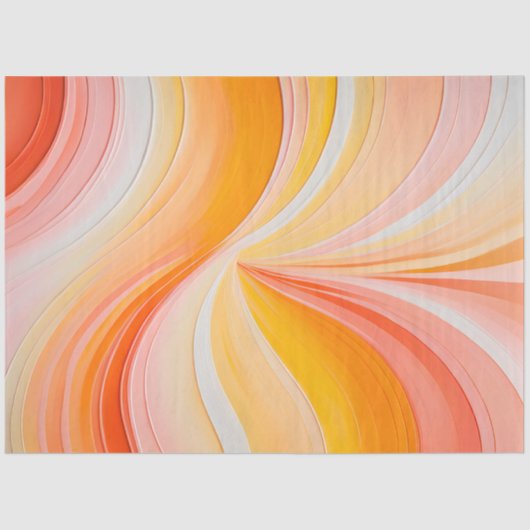 カラフル油絵を描アートティッシュペーパー 薄葉紙 (正面)