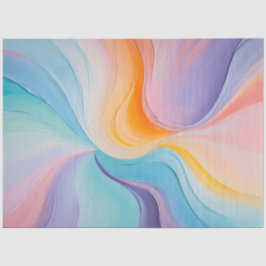 カラフル油絵を描アートティッシュペーパー 薄葉紙